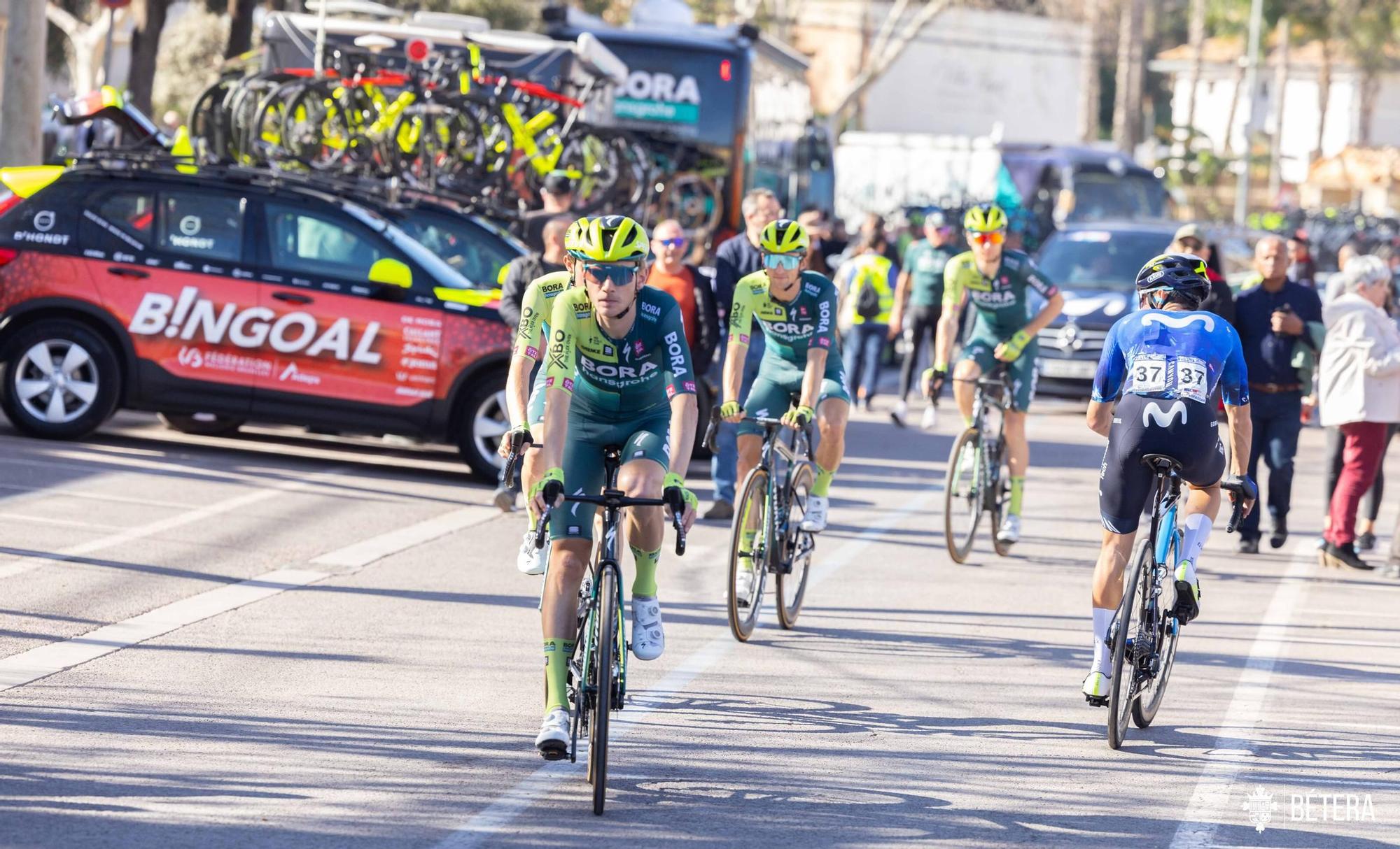 La última etapa de la Volta a la Comunitat Valenciana llena Bétera de buen ciclismo