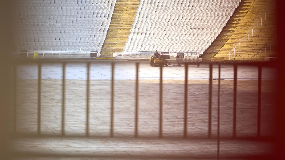 El estadio de Montjuïc vuelve a ser la casa del Barça