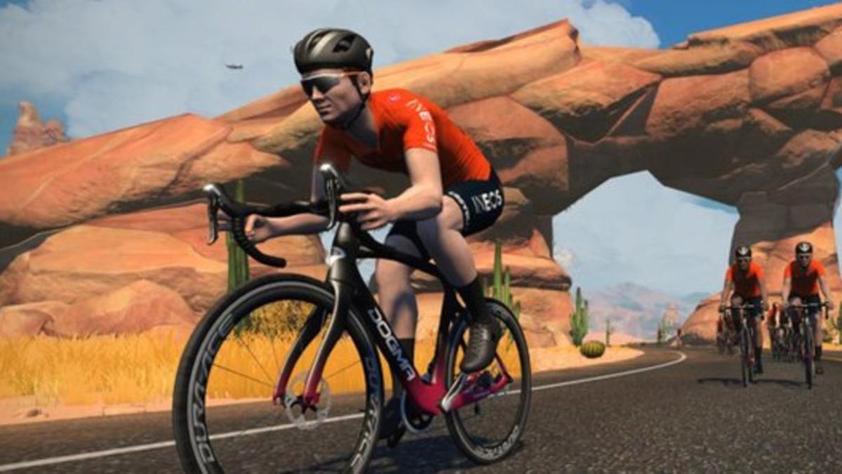 Ineos organiza la primera carrera virtual con las estrellas del ciclismo