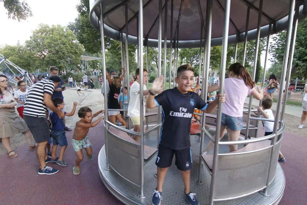 Tarde de bañador en la Ciudad de los Niños