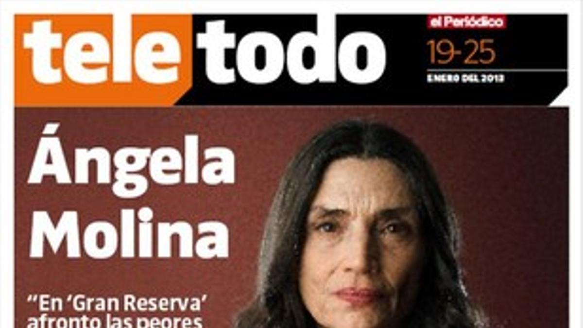 Ángela Molina, protagonista en 'Teletodo'