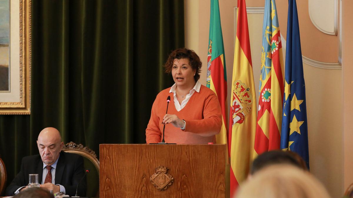 Patricia Puerta, portavoz del grupo municipal del PSOE en el Ayuntamiento de Castelló.