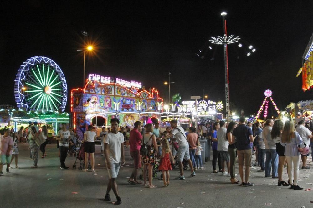 ¡Primera noche de feria de Murcia!