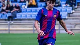 Genís Clua se destapa como goleador: Atención al '9' que se cuece en La Masia