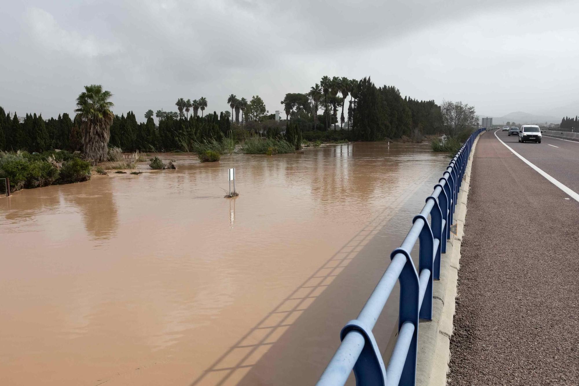 Les imatges de la Dana que assota la Costa Mediterrània