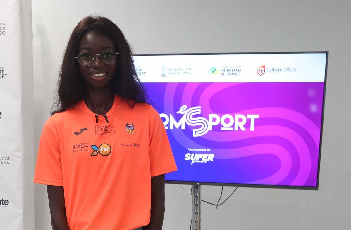 Fátima Diame ha cumplido su sueño de ir a unos Juegos Olímpicos