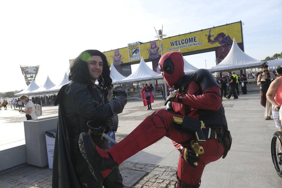 Primer día de San Diego Comic Con en Málaga, el 1 de octubre de 2026