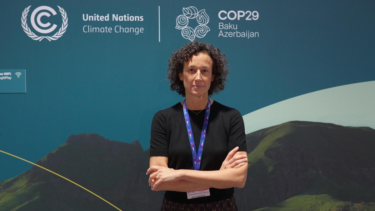Valvanera Ulargui, negociadora española en Bakú y directora general de la Oficina Española de Cambio Climático.