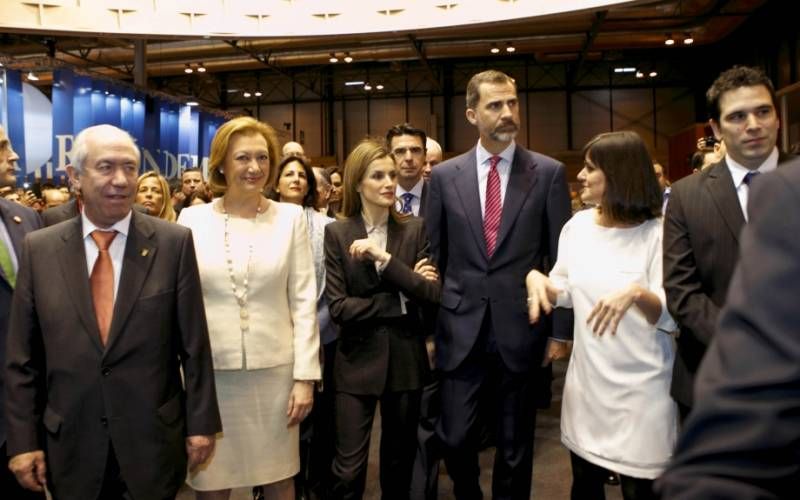 Fotogalería: Los Reyes visitan el stand de Aragón en Fitur