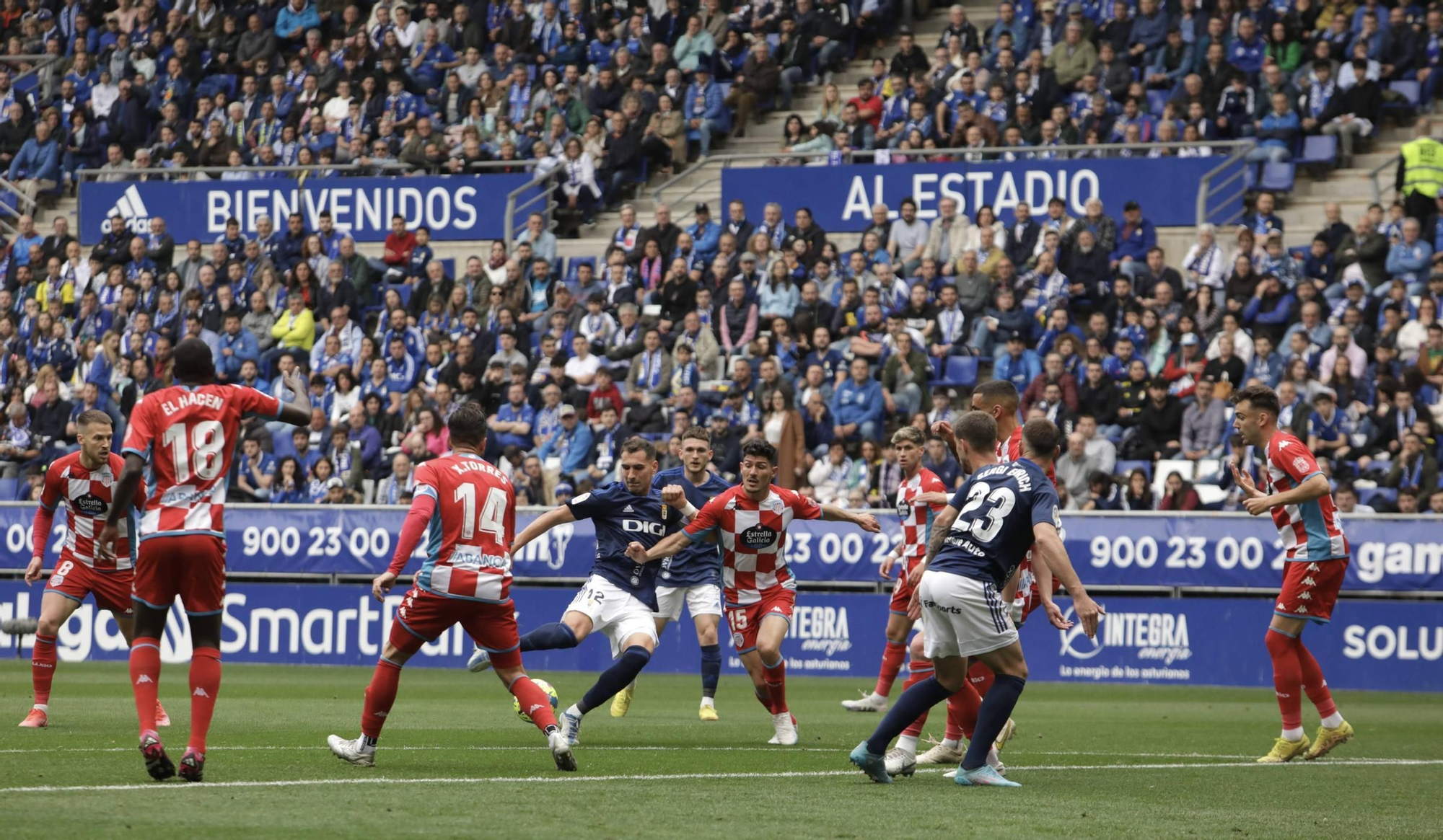 Así se vivió el encuentro entre el Real Oviedo y el Lugo