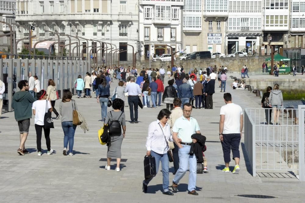 Llega el buen tiempo a La Marina