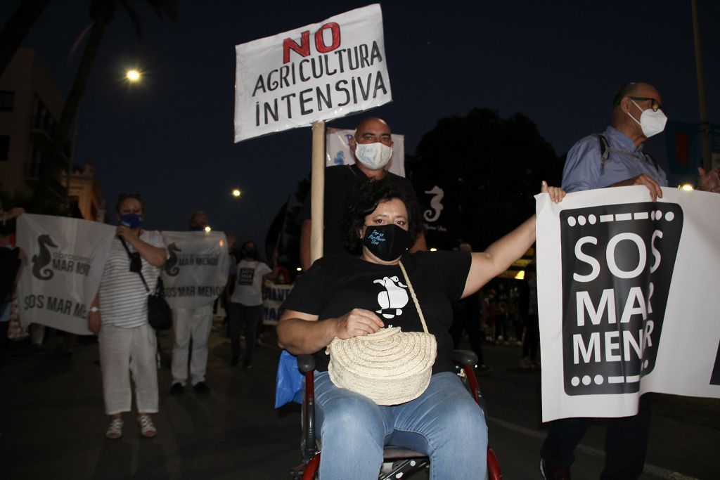 Manifestación por el Mar Menor en Murcia