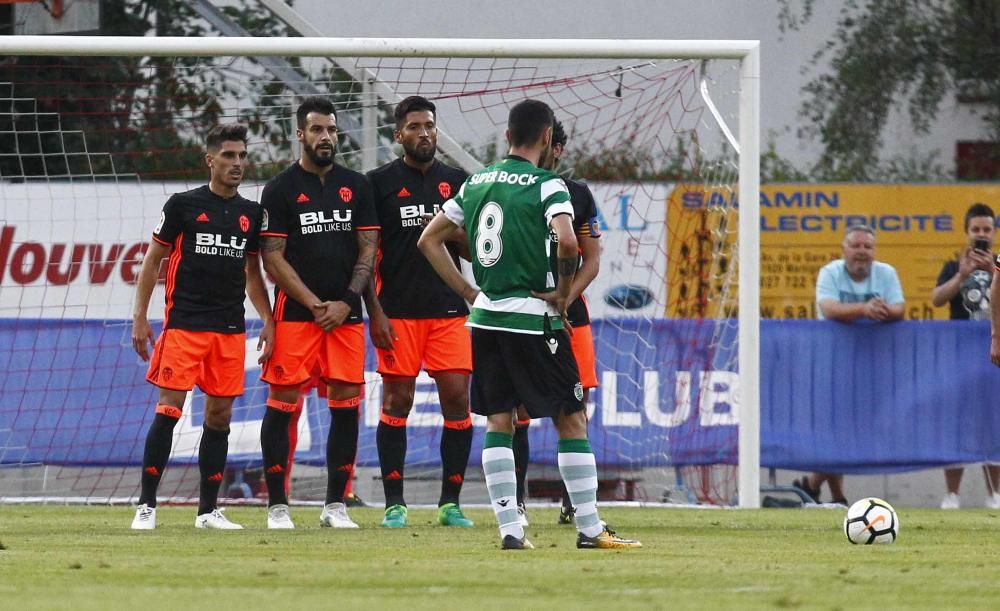 Las mejores imágenes del Sporting de Portugal - Valencia CF