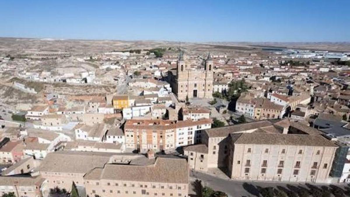 Vista panorámica de Épila.