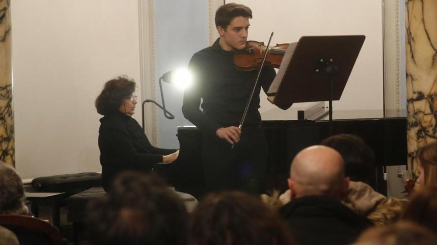 Concierto en el conservatorio.