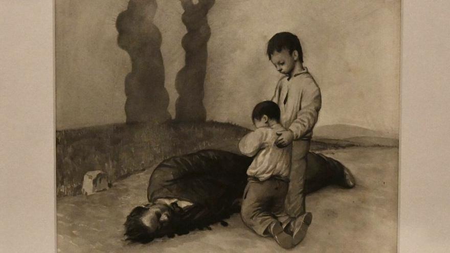La hija de Alexandre Bóveda no acudirá a la inauguración de la exposición del cuadro de Castelao