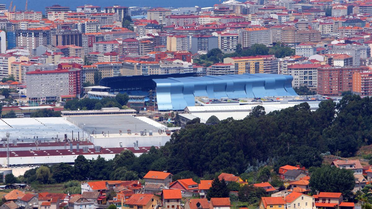Vista de la ciudad de Vigo