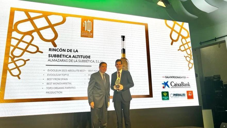 Evooleum premia al aceite ecológico de Rincón de la Subbética