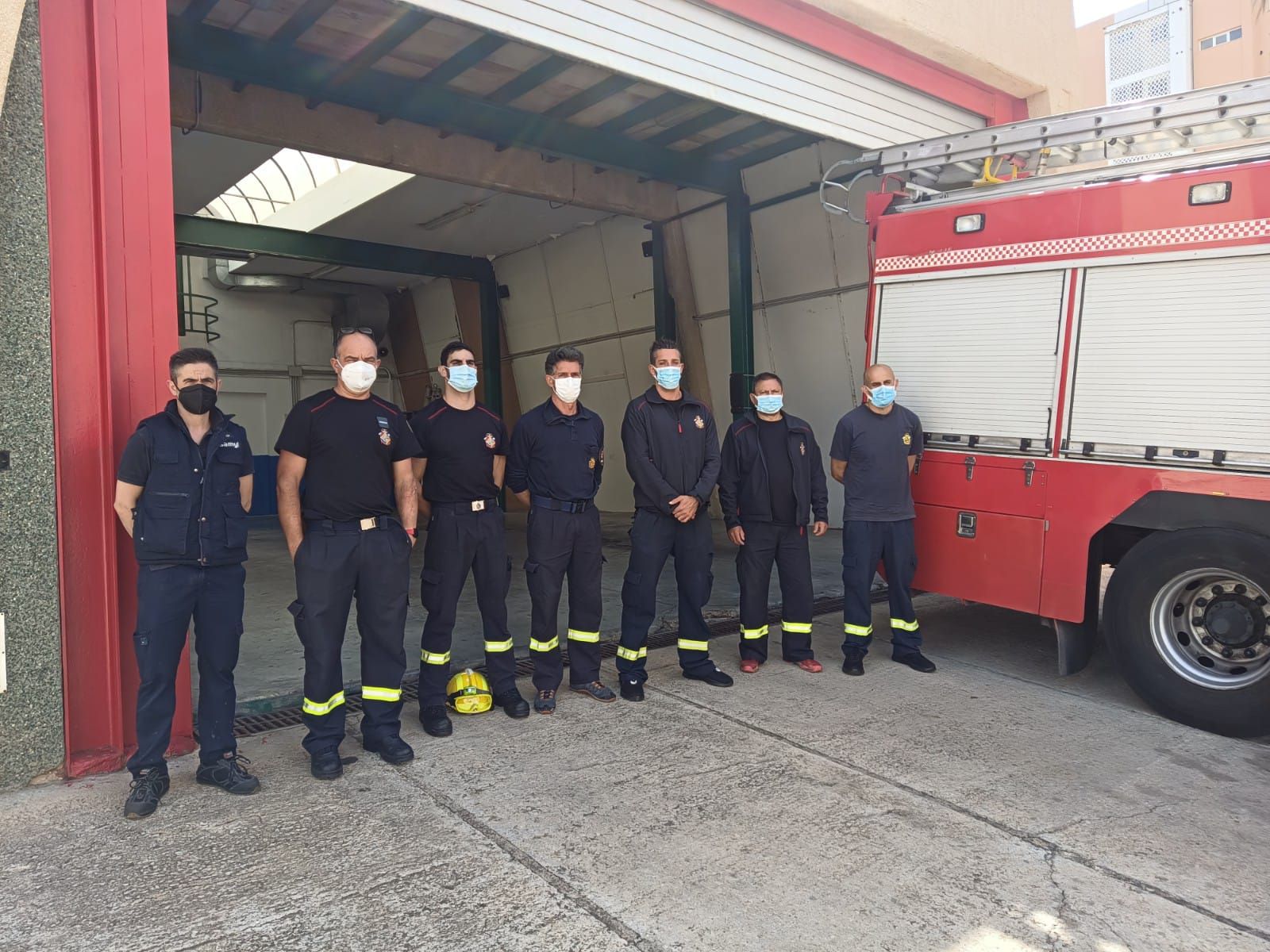 Minuto de silencio por el bombero Miquel Ballester, fallecido hace 13 años