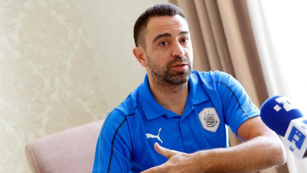 Xavi Hernández ha sido confirmado como entrenador del Al Saad de Catar