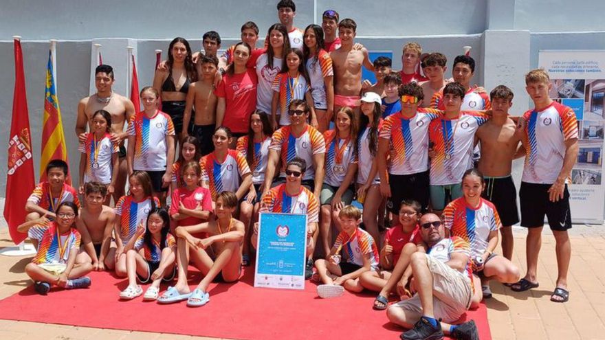 El Club Natación Albacete triunfa en el clásico Trofeo Ciudad de Murcia