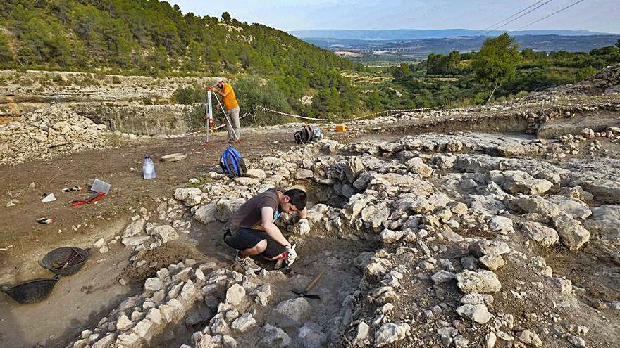 Excavaciones en el paraje, en una imagen de archivo | MANUEL ASENSI