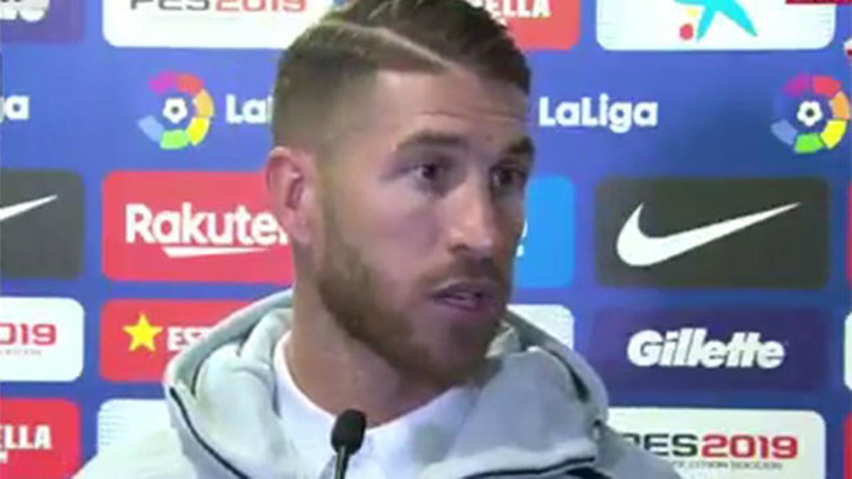 Ramos: "La culpa es de los jugadores, hemos regalado 45 minutos"