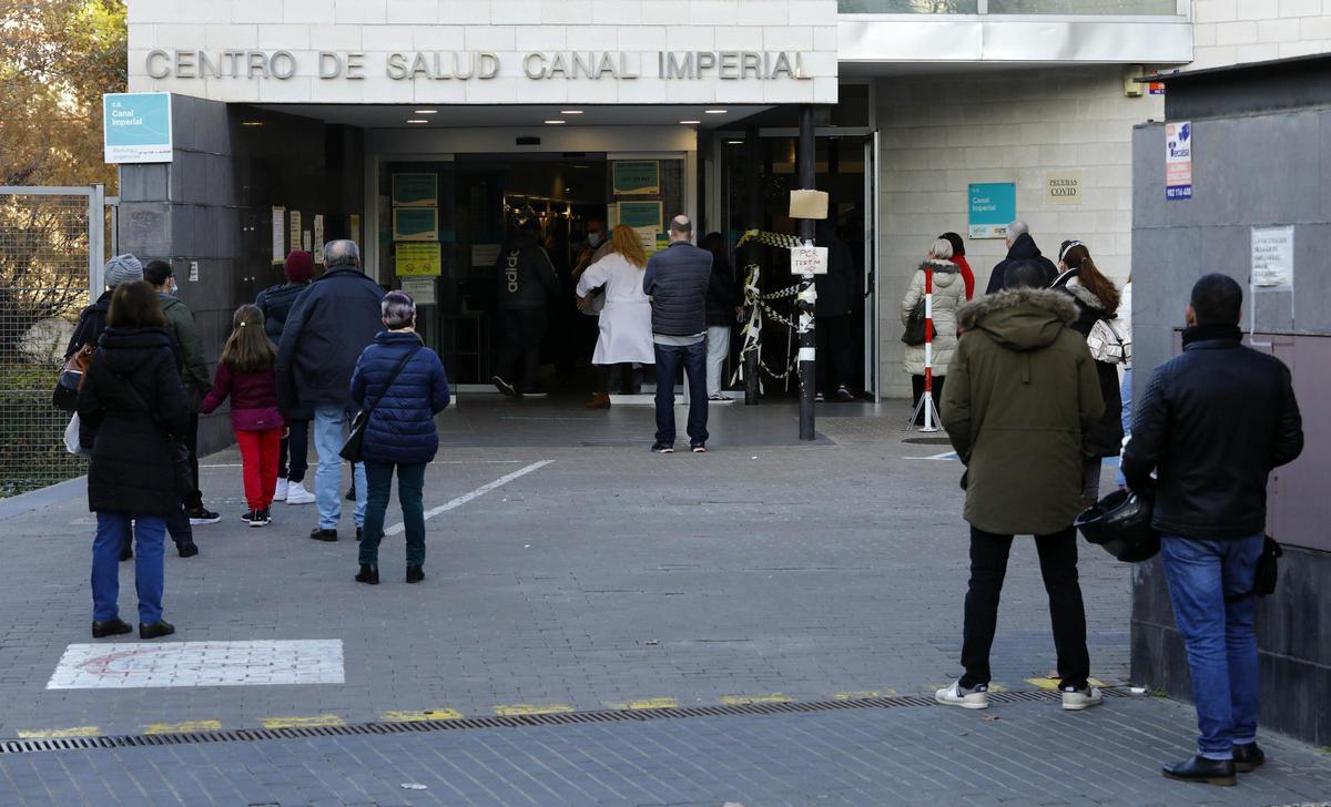 El centro de salud de Canal Imperial de Zaragoza, en una imagen de archivo.