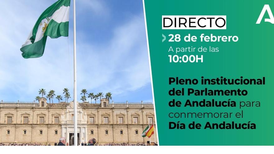 Directo 28F | Entrega de las Medallas de Andalucía 2024 y Pleno institucional del Parlamento de Andalucía