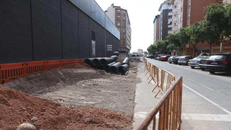 Las obras pretenden evitar inundaciones en caso de fuertes lluvias.