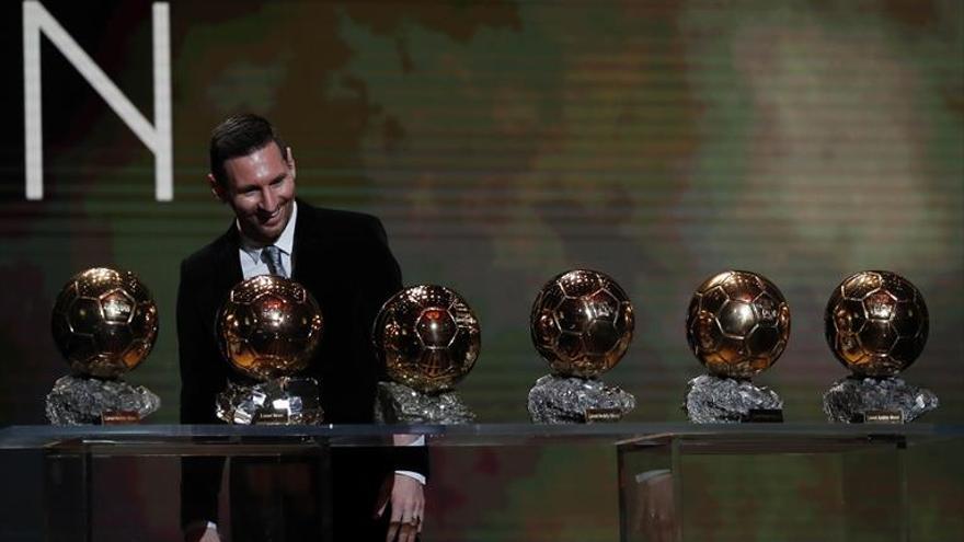 Messi gana y ya es dueño de seis balones de oro