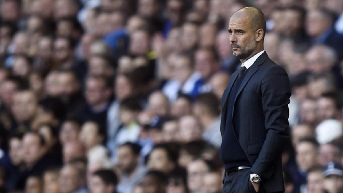 Pep Guardiola, entrenador del Manchester City, comprometido con los refugiados