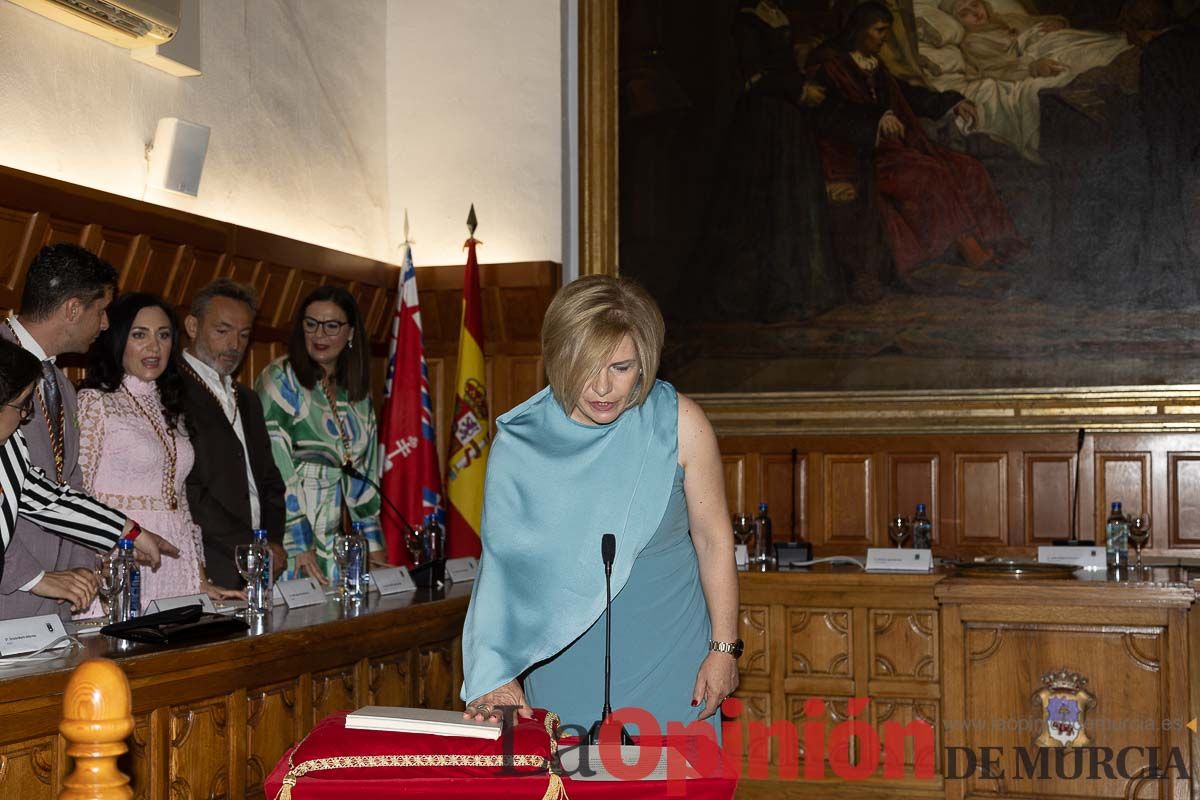 Pleno de investidura en el Ayuntamiento de Caravaca