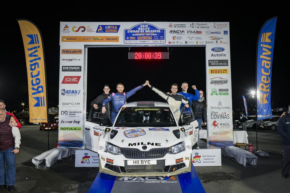 En cuanto al Campeonato de Rallyes de la Comunidad Valenciana, el ganador fue el escocés afincado en Dénia (Alicante) Freddie Milne acompañado por Max Freeman.