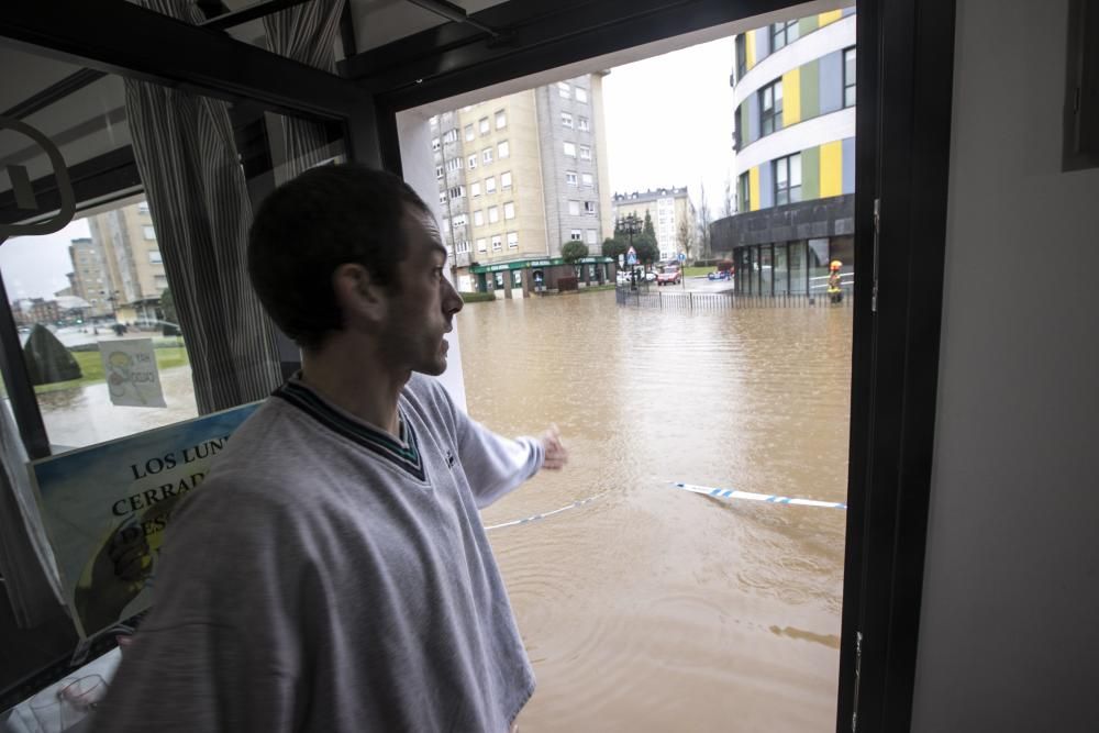 Inundaciones en Oviedo