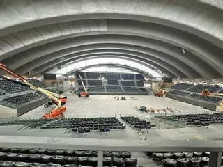 Así luce el nuevo Palacio de los Deportes de Oviedo