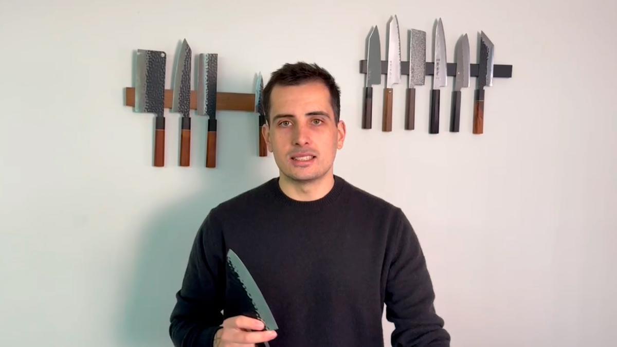 KatShin, el negocio pontevedrés especializado en afilado de cuchillos al estilo japonés.