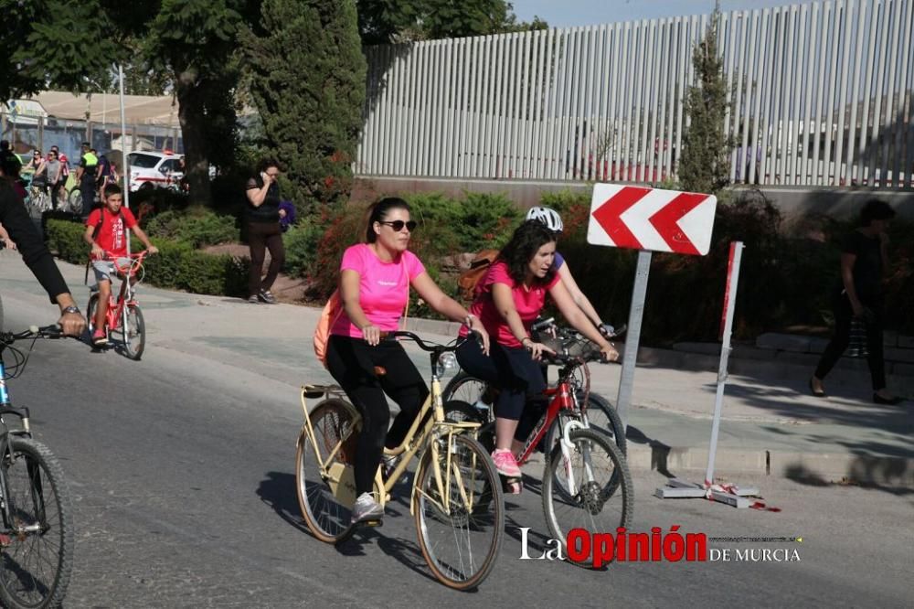 Ciclopaseo para clausular en Lorca los JDG