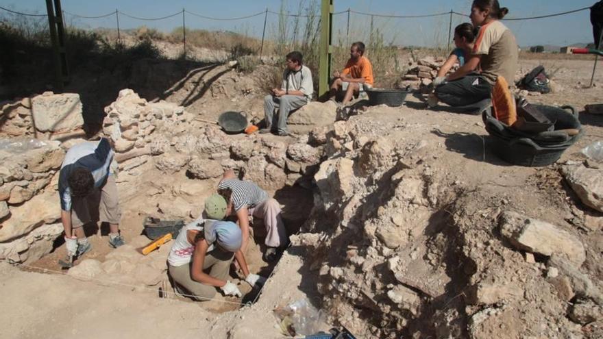 Yacimiento arqueológico de Los Torrejones, en Yecla.