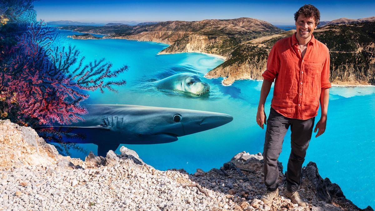 Wie geht es dem Mittelmeer? Das erkundet "Terra X"-Moderator Uli Kunz über und unter Wasser.