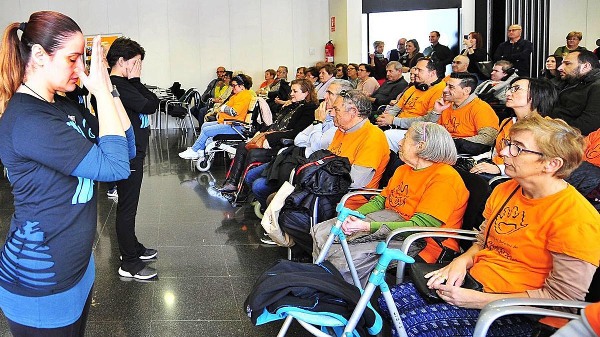 Conmemoración de la Ley de Dependencia en un acto celebrado en Elche, en imagen de archivo