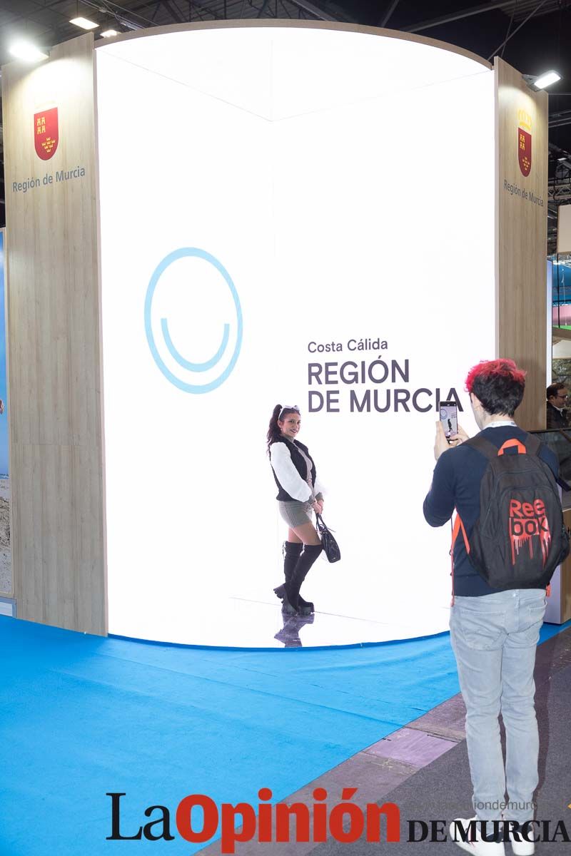 Así ha sido el primer día en el stand de la Región de Murcia en la Feria de Fitur