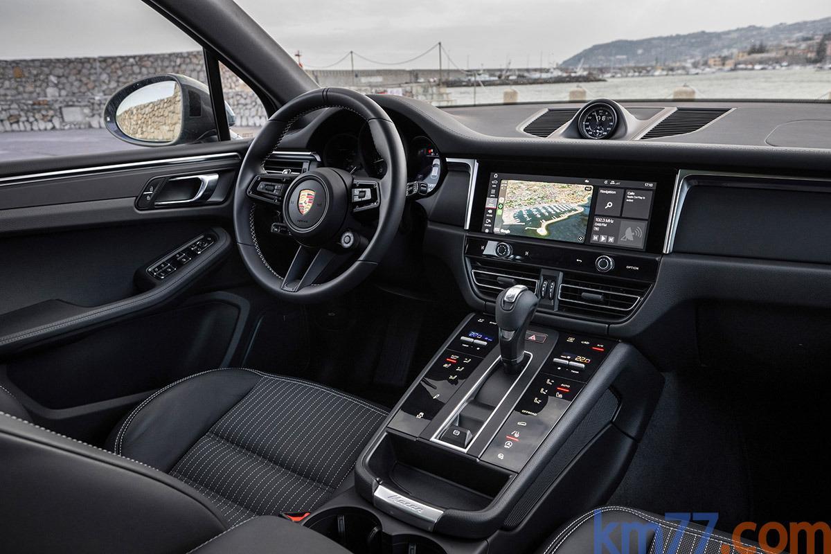 Interior del Porsche Macan T