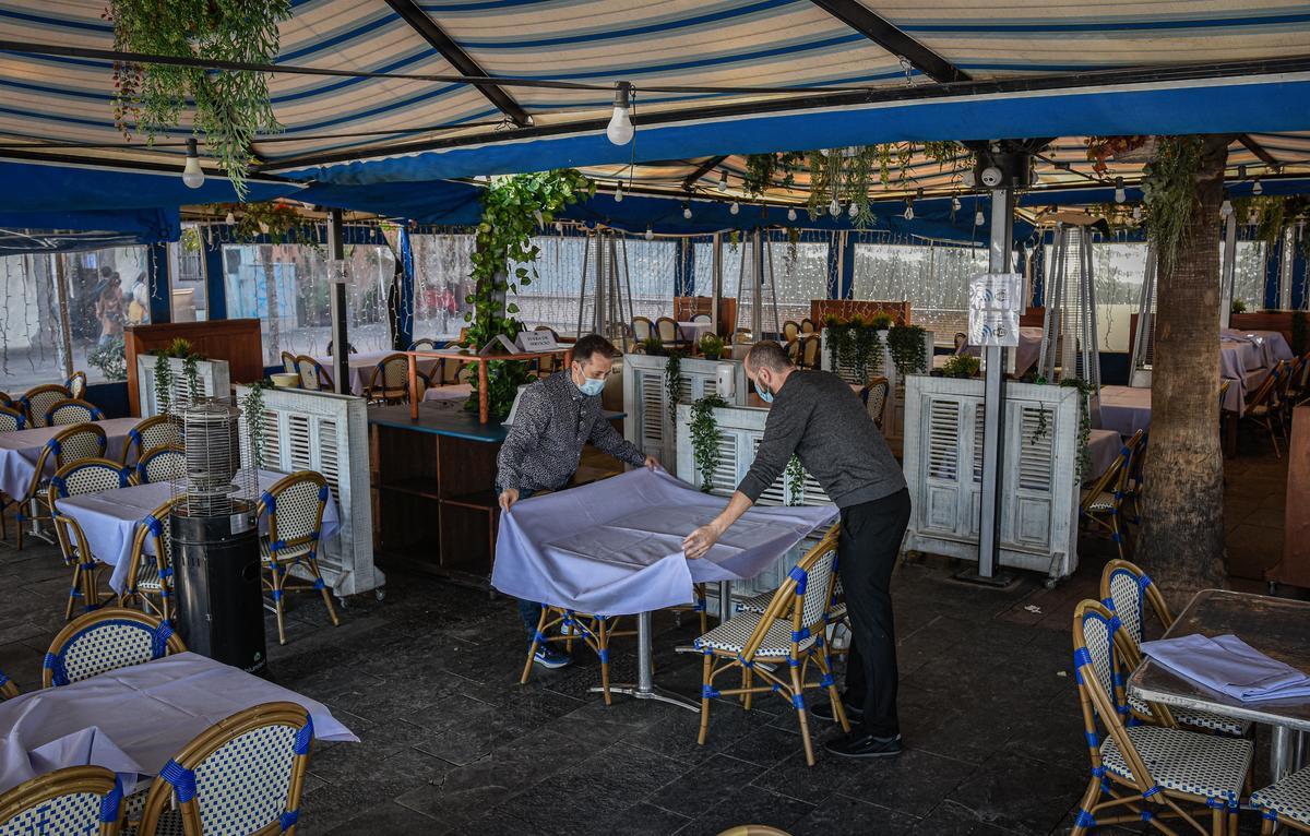 Incendi al restaurant Salamanca de la Barceloneta