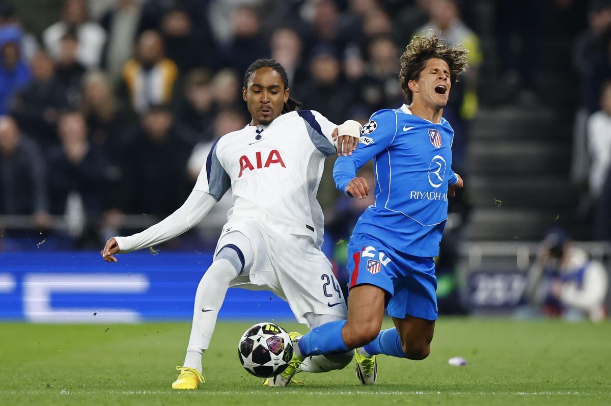 Champions League: Tottenham Hotspur - Atlético de Madrid. Champions League: Tottenham Hotspur - Atlético de Madrid.