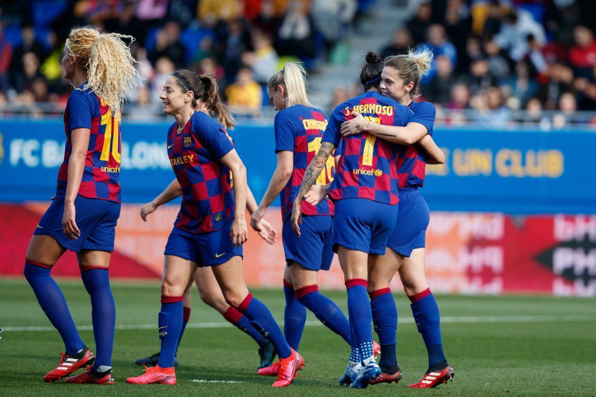 Partido entre el FC Barcelona Femenino y el Madrid CFF del 1 de marzo de 2020 de la Primera División con victoria 5-0 del Barcelona Partido entre el FC Barcelona Femenino y el Madrid CFF del 1 de marzo de 2020 de la Primera División con victoria 5-0 del Barcelona
