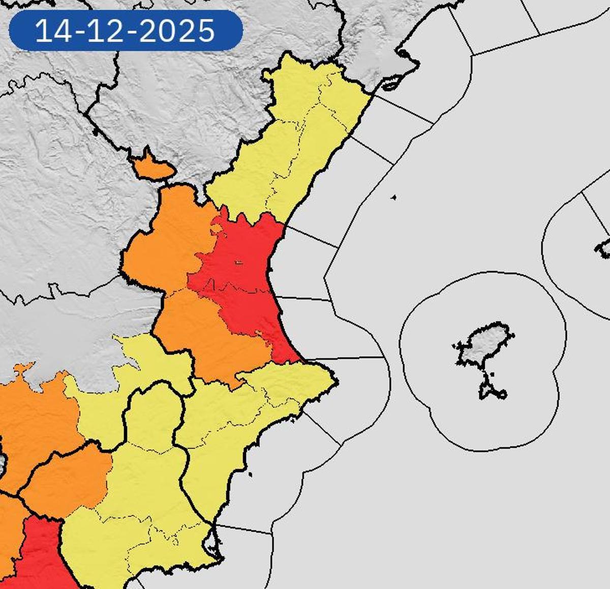 Шторм Эмилия угрожает Валенсии: власти готовятся к экстренной ситуации