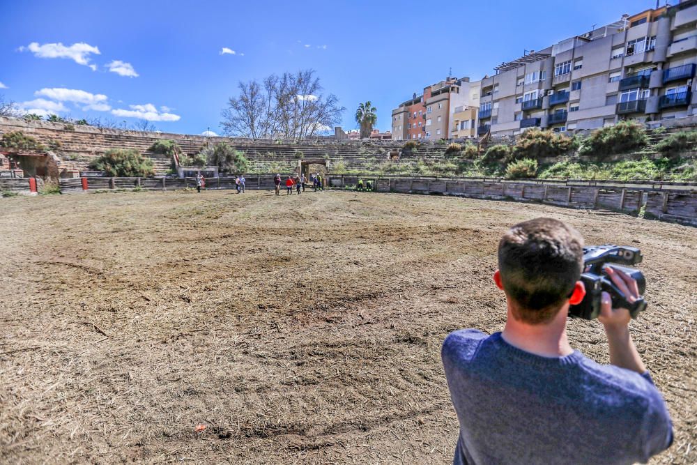 Así está la plaza de toros de Orihuela antes de se