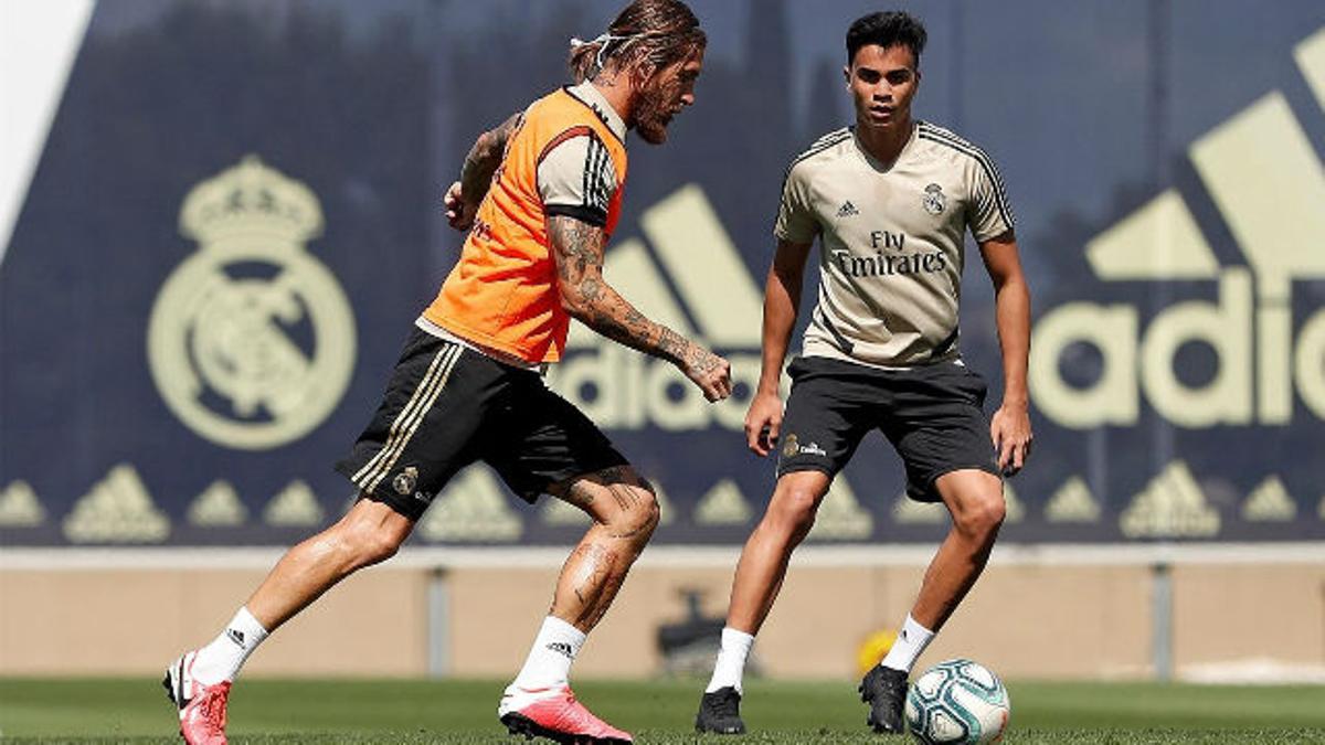 El Real Madrid se entrena antes de recibir al Getafe