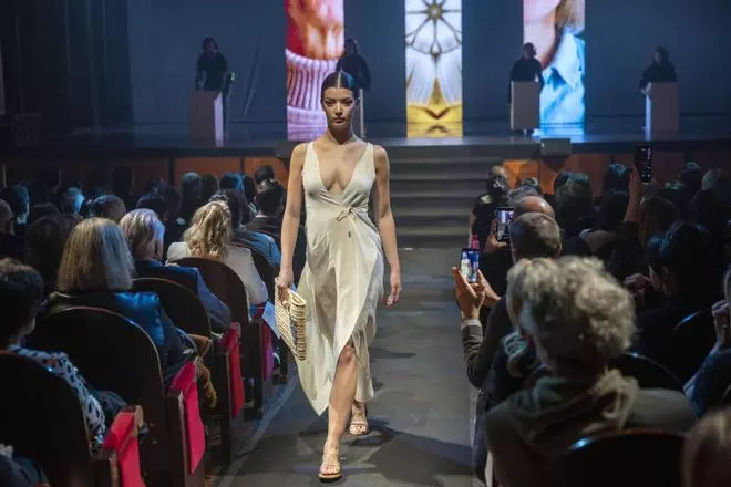 FOTOS | Presentación del primer desfile de la marca de garantía Moda Artesana de Mallorca.